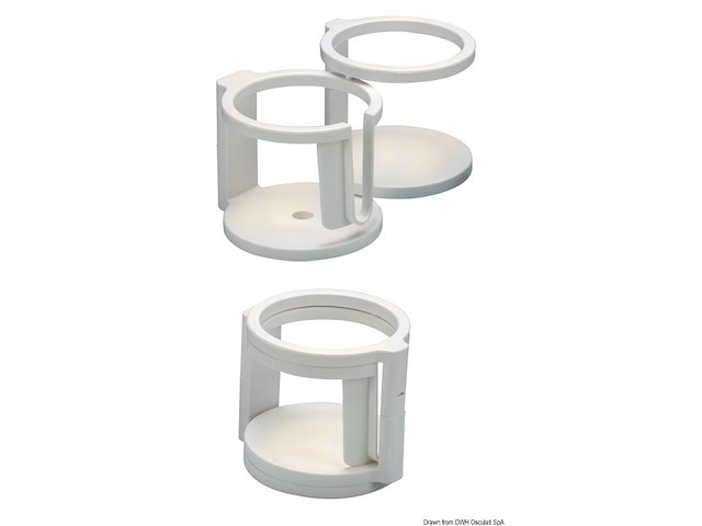 Portabicchieri-portatazza Swing-Out 1/2 posti