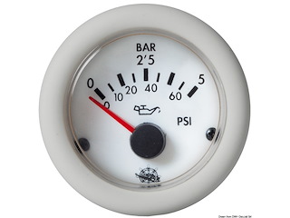 Pressione olio 0-5 bar 12 V