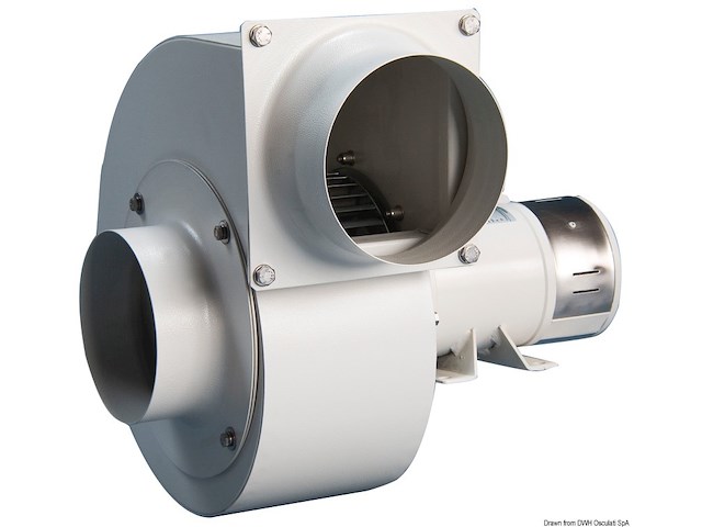 Aspiratore centrifugo acc. 24 V 0,30 kW 16 A RD