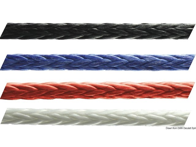 Treccia Marlow Excel D12 4 mm rossa