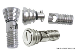 Fermapagliolo acciaio inox