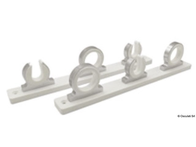 Portacanne in alluminio 3 posti