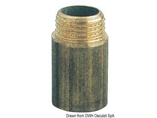 Prolunga ottone maschio/femmina 1/2" x 40 mm