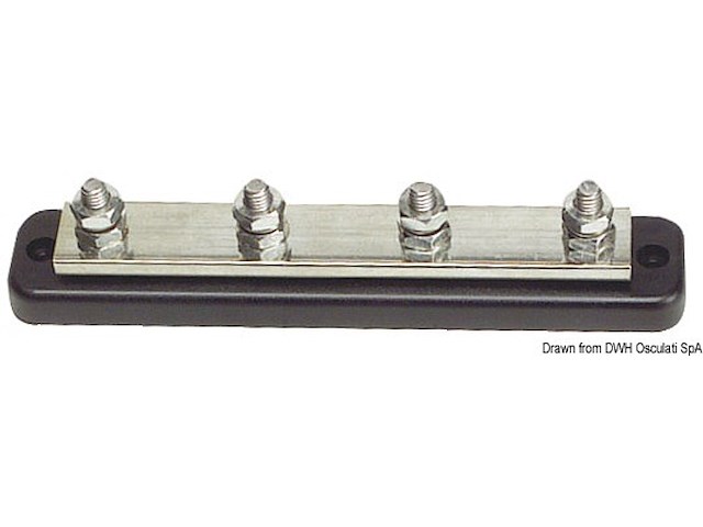Bus Bar porta terminali 4 x 8 mm