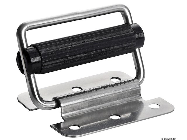 Fibbia inox 40 mm aperta