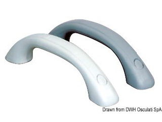 Maniglia in PVC mm 250 RAL 7035