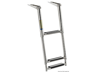 Scaletta telescopica per plancetta 3 gradini large