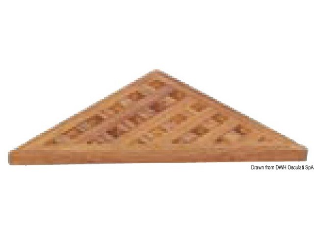 Carabottino triangolare 250x250  mm