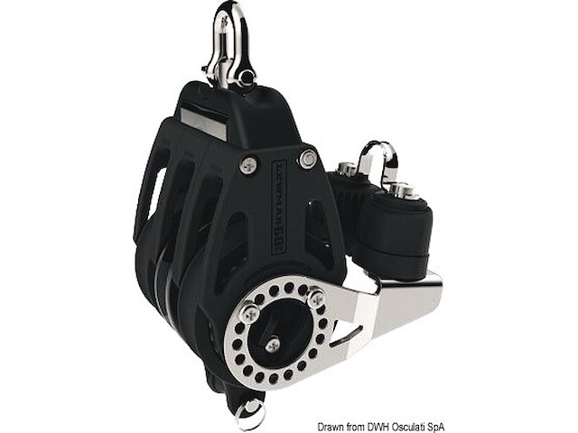 Bozzello Control 60 triplo a cricco strozzatore  con arricavo