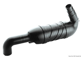 Sifone con ingresso girato a 120°