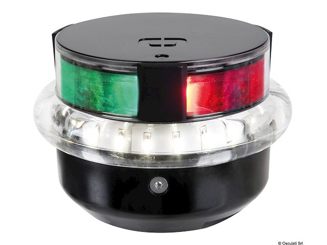 Luce di via Discovery- 360° testa d'albero+3colori