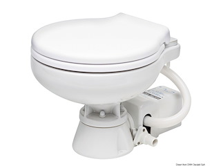 WC elettr. Super Compact tavoletta plastica