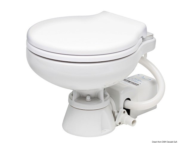 WC elettr. Super Compact tavoletta plastica