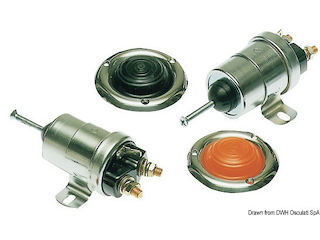 Teleruttore 12 V rosso