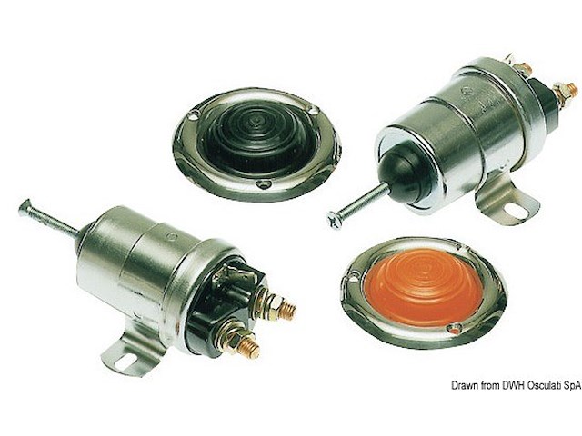 Teleruttore 12 V rosso