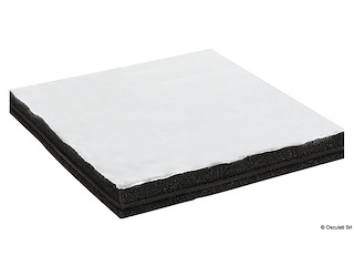 Pannello autoestinguente con finitura in fibra di vetro bianca