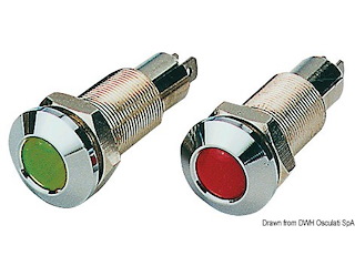 Spia cruscotto rossa