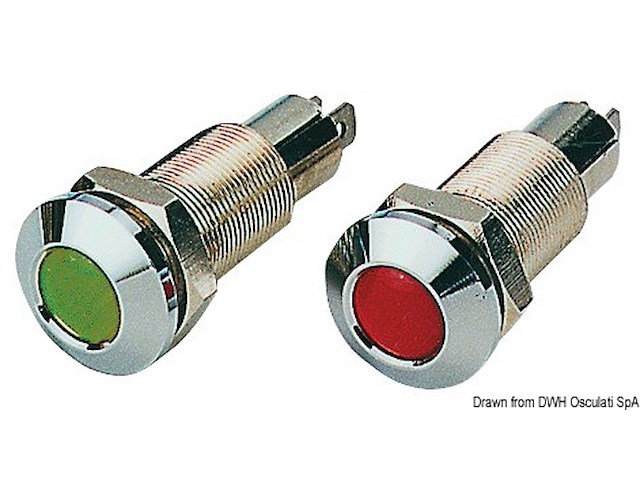 Spia cruscotto rossa