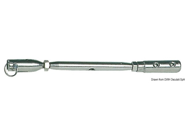 Tenditore draglie per cavi 5/6 mm