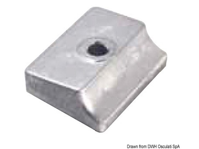 Anodo a placchetta 9,9/15 HP