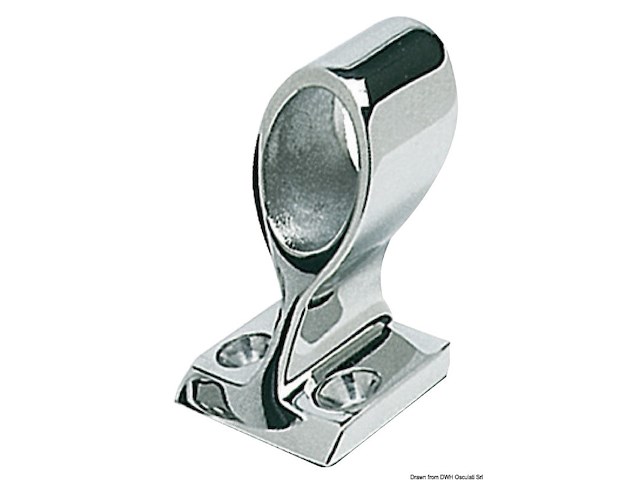 Corrimano centrale inox mm 25