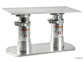 Gamba tavolo doppia base 615 x 300 mm