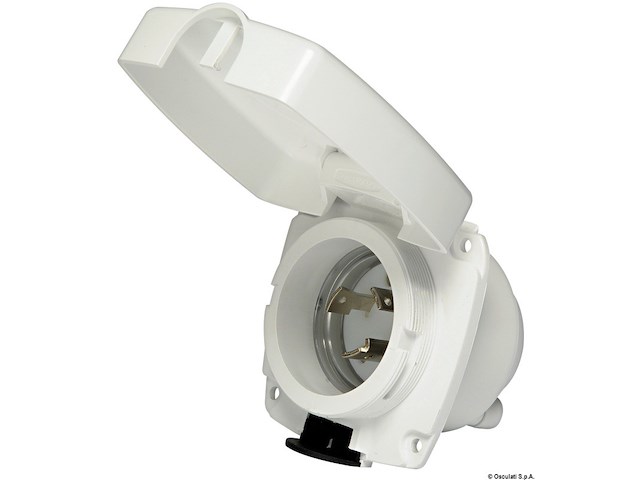 Presa 30 A New Edge bianco