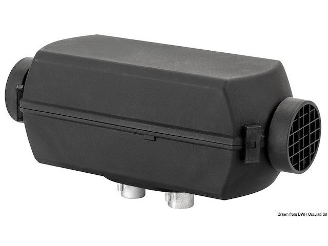 Riscaldatore aria 4D 12V + staffa AT0001