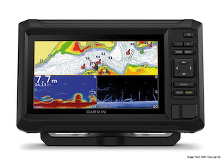 Charplotter Garmin EchoMap UHD2 72cv con trasd.