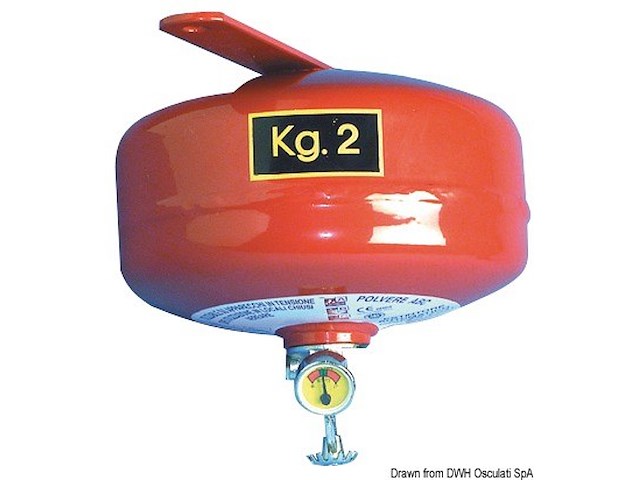 Estintore automatico 2 Kg a pioggia