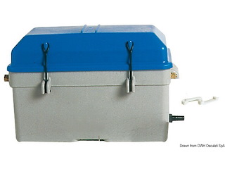 Cassetta portabatterie stagno