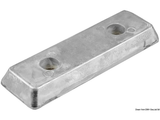 Anodo A alluminio a barra