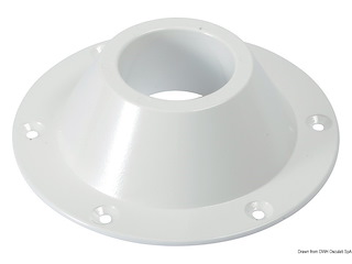 Base alluminio bianco superiore per tavolo