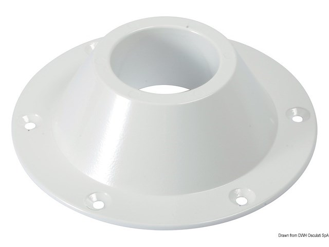 Base alluminio bianco superiore per tavolo