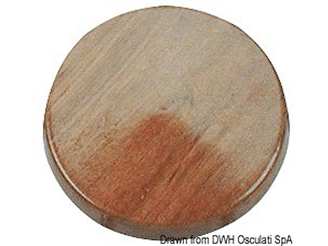 Tappo centrale in teak