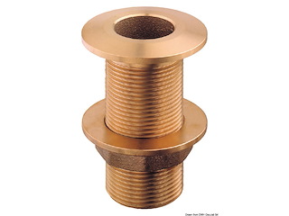 Scarico a mare in bronzo 2" 1/2