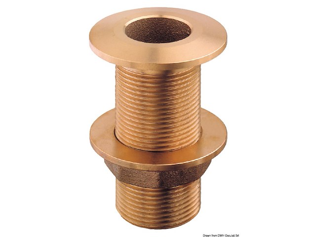 Scarico a mare in bronzo 2" 1/2