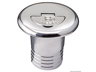 Tappo per rifornimento dritto Diesel 50 mm