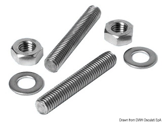 Kit prigionieri inox 8 x 80 mm