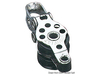 Microbozzello inox 2 pulegge arricavo 17x5