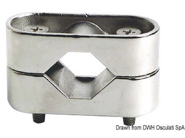 Morsetto inox 20/22/25