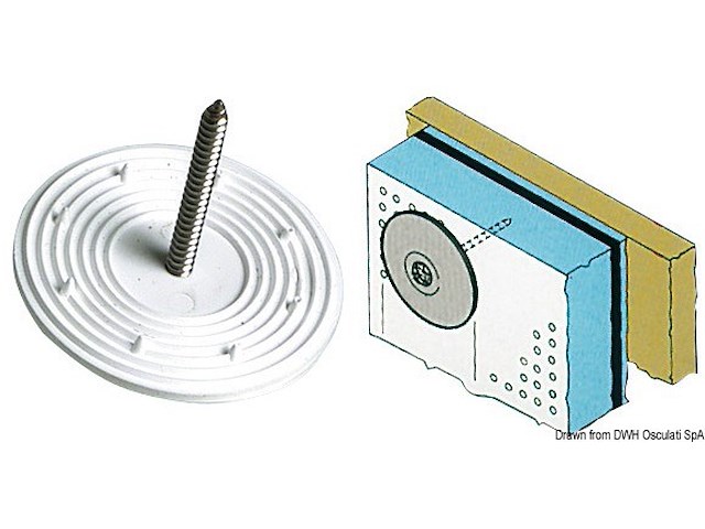 Rondella dentata per antirombo