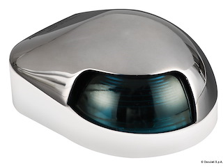 Fanale di coperta inox 112,5° verde