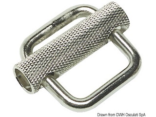 Fibbia inox mm 50