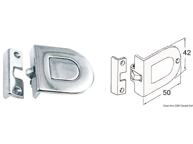 Scrocchetto a filo ot.cr.