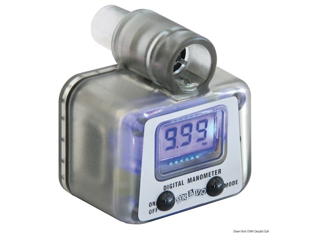 Manometro digitale 0-999 mbar 9 V