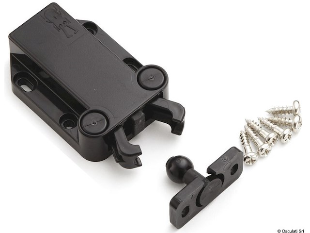 Scrocco a contatto flottante non magnetico nero