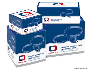 Fascetta inox 12 x 80-100mm