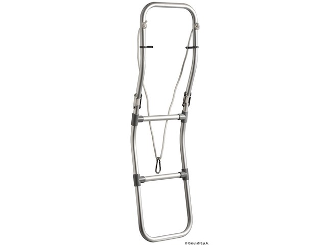 Scaletta per gommoni snodata 3 gradini