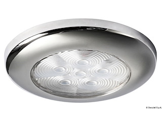 Plafoniera LED bianca senza incasso